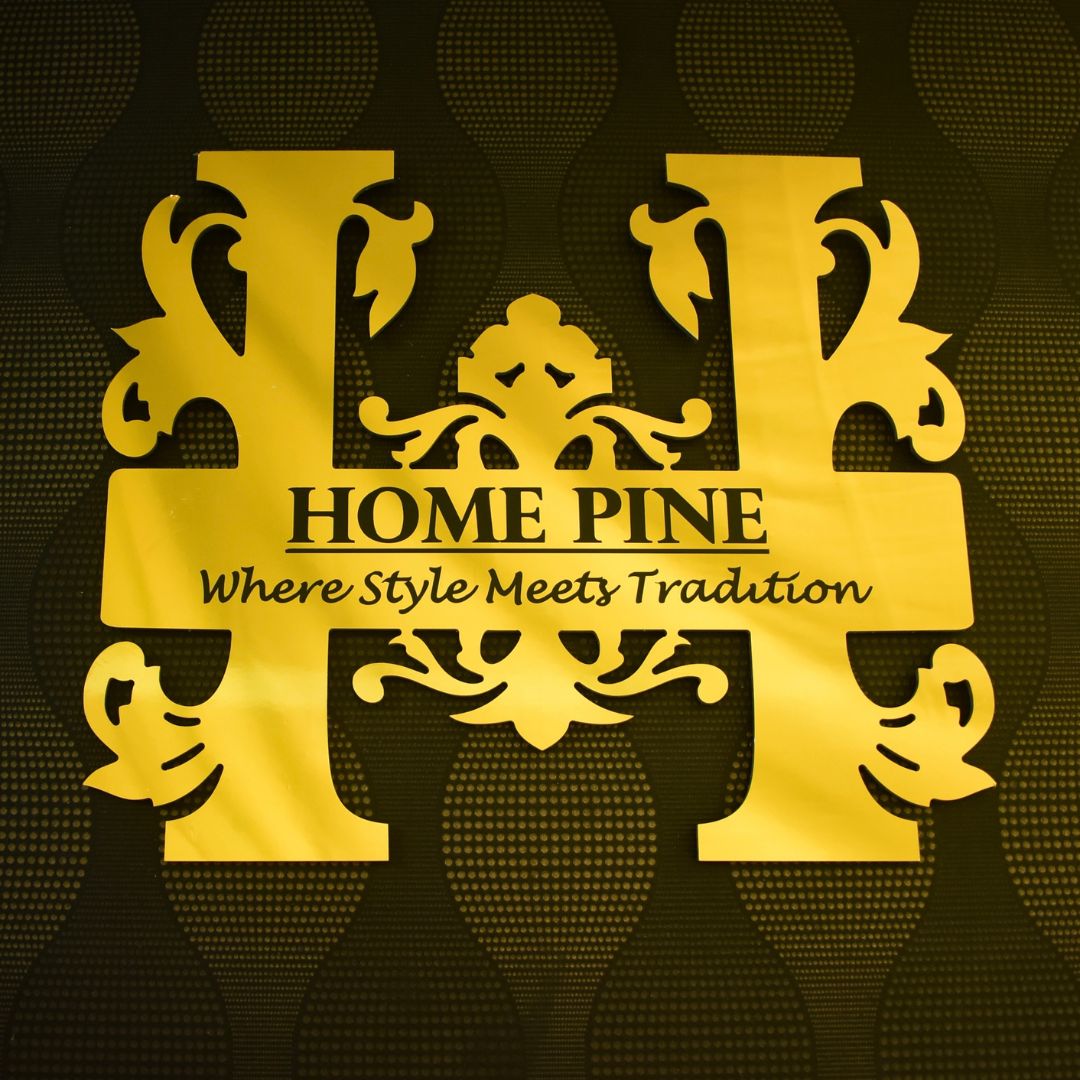 Golden Aluminium Royal Name Plate