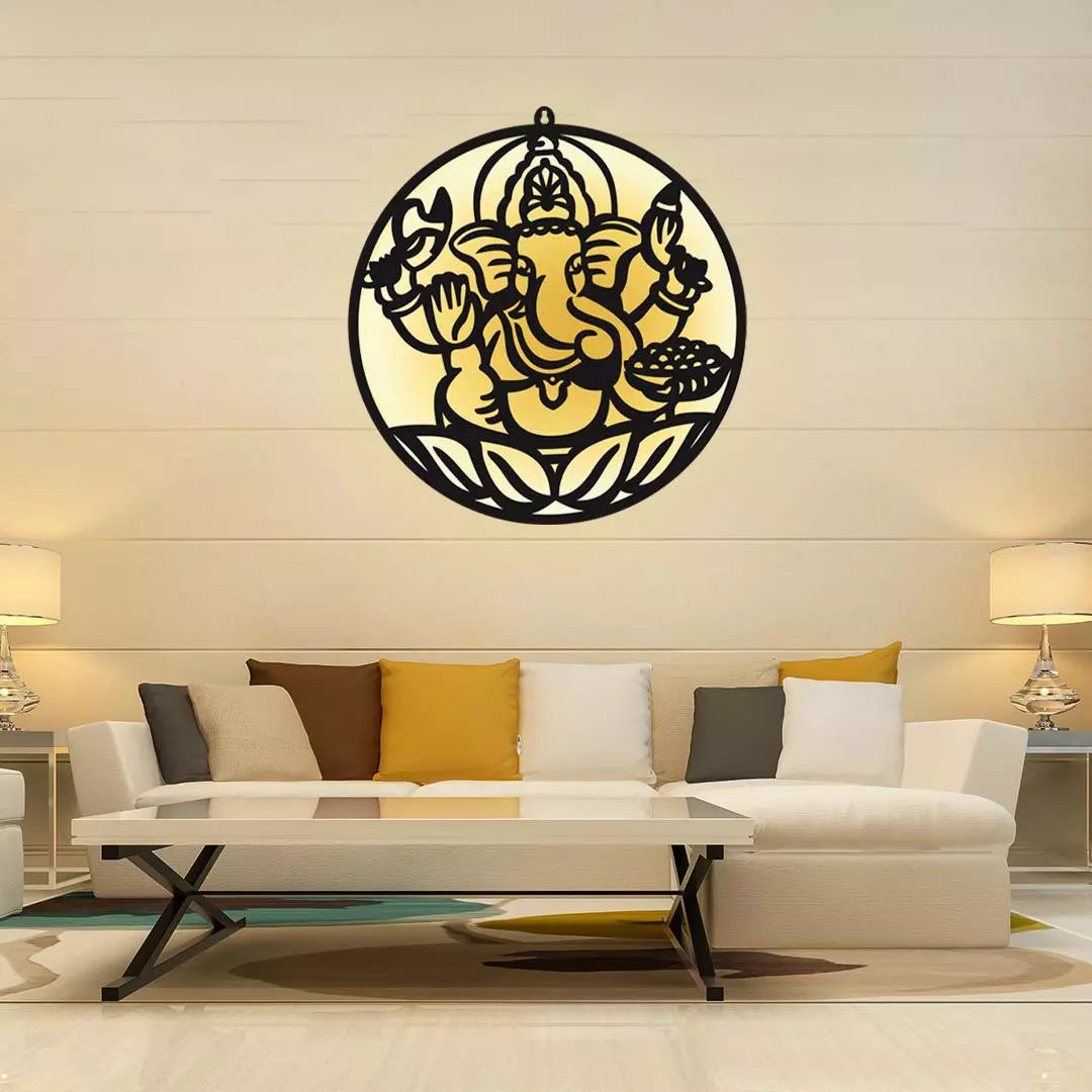 Ganpati Bappa-Ganesh Ji LED Wall Decor Light