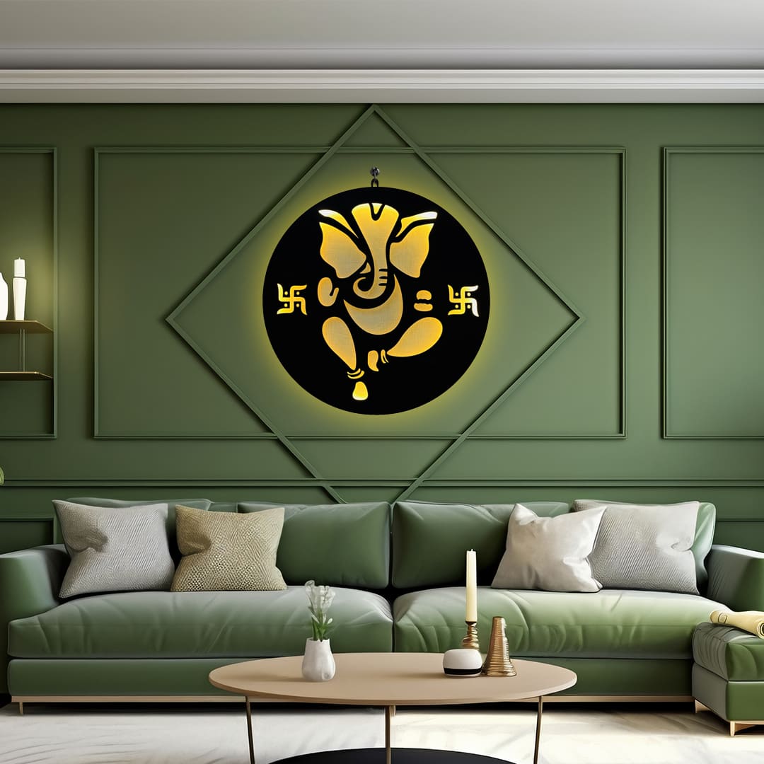 Ganesh Ji LED Wall Decor Light