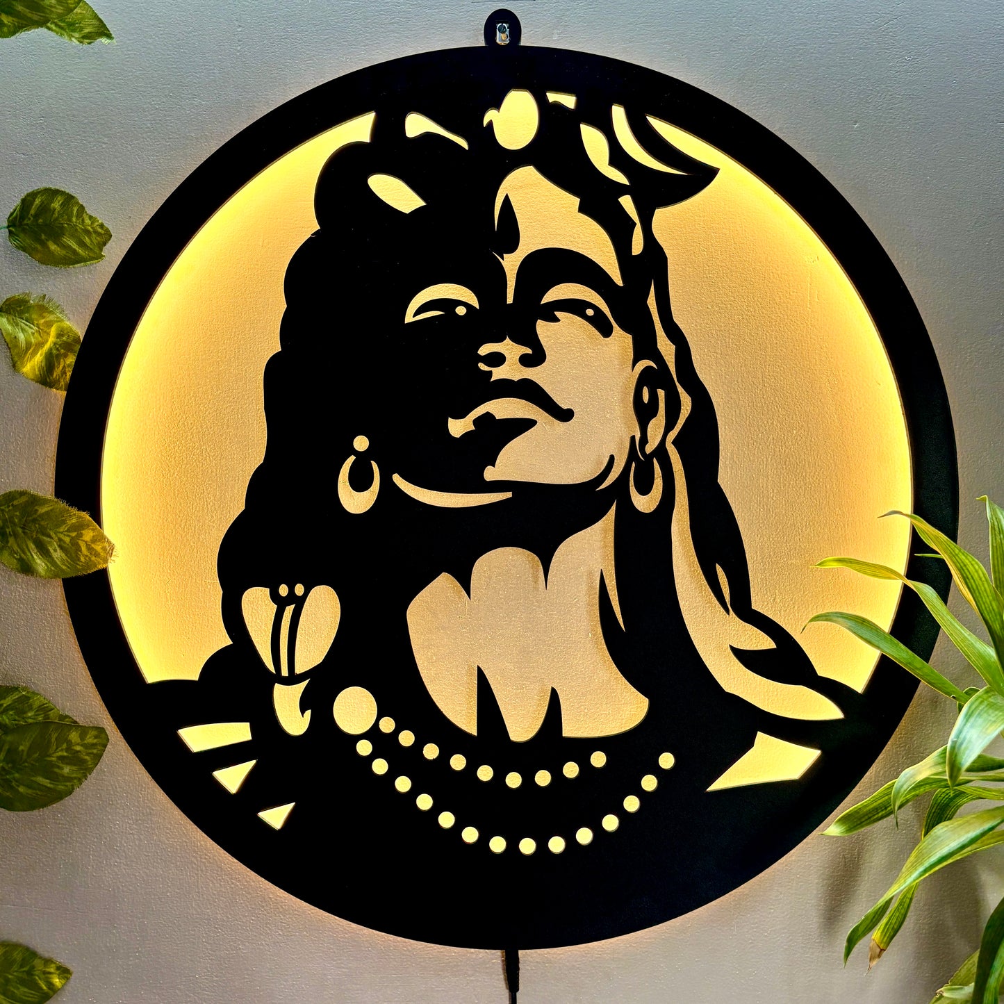 Adiyogi-ShivJi LED Wall Decor Light