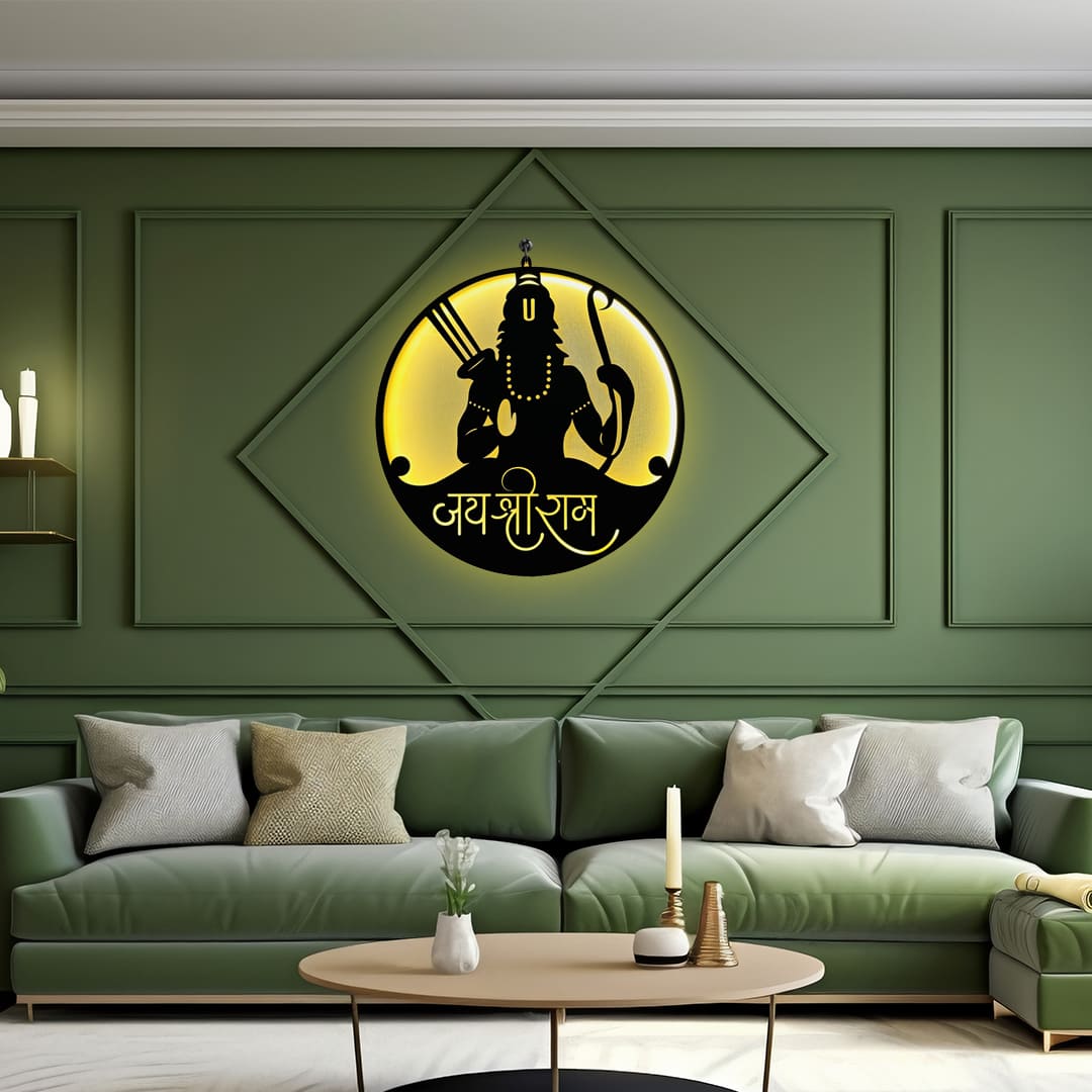 Shree Ram LED Wall Decor Light