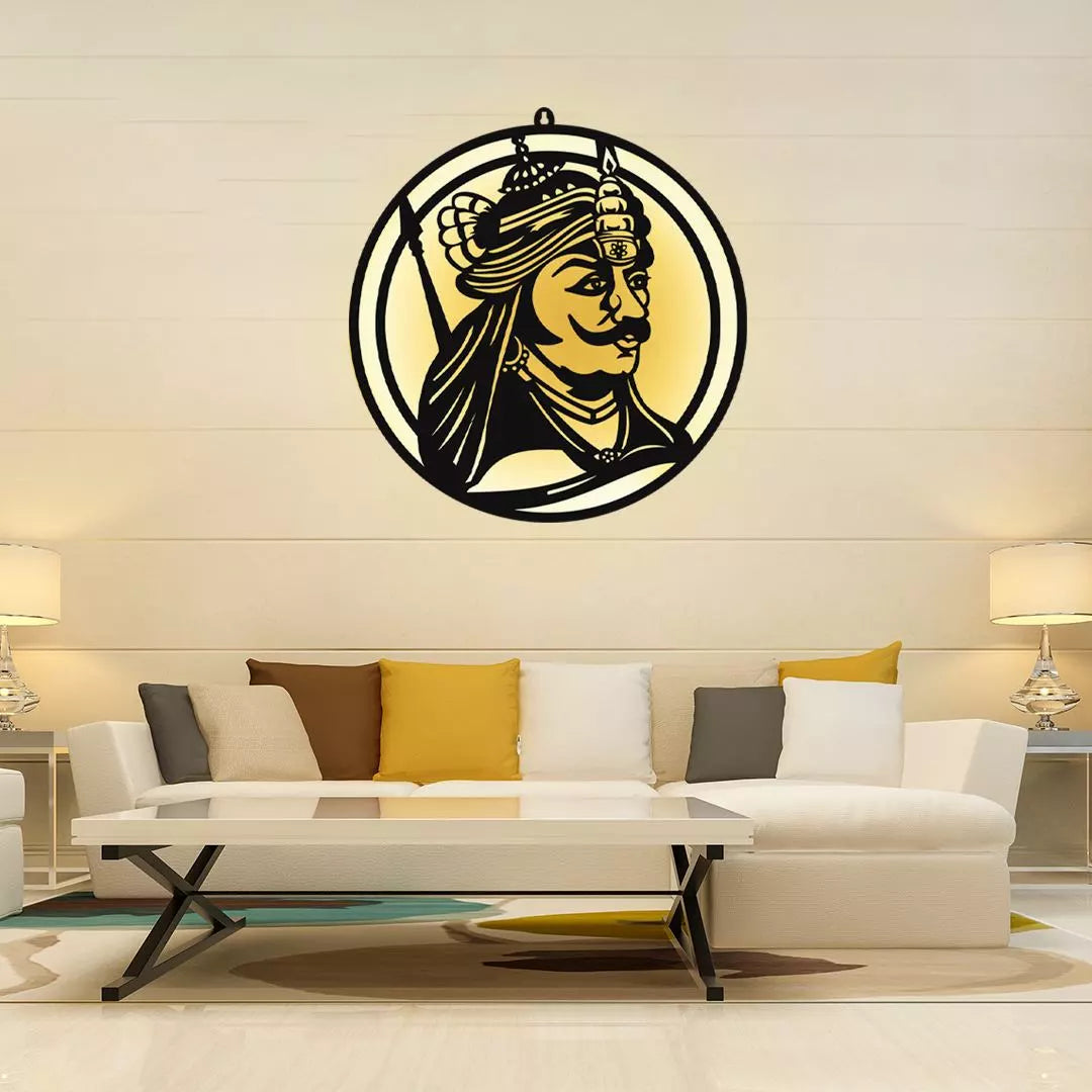 Maharana Pratap LED Wall Decor Light