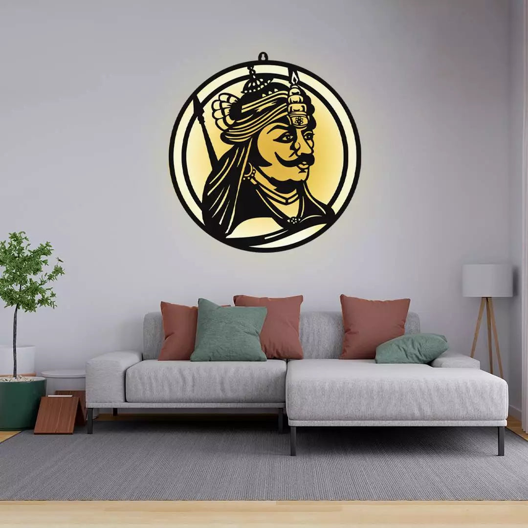 Maharana Pratap LED Wall Decor Light