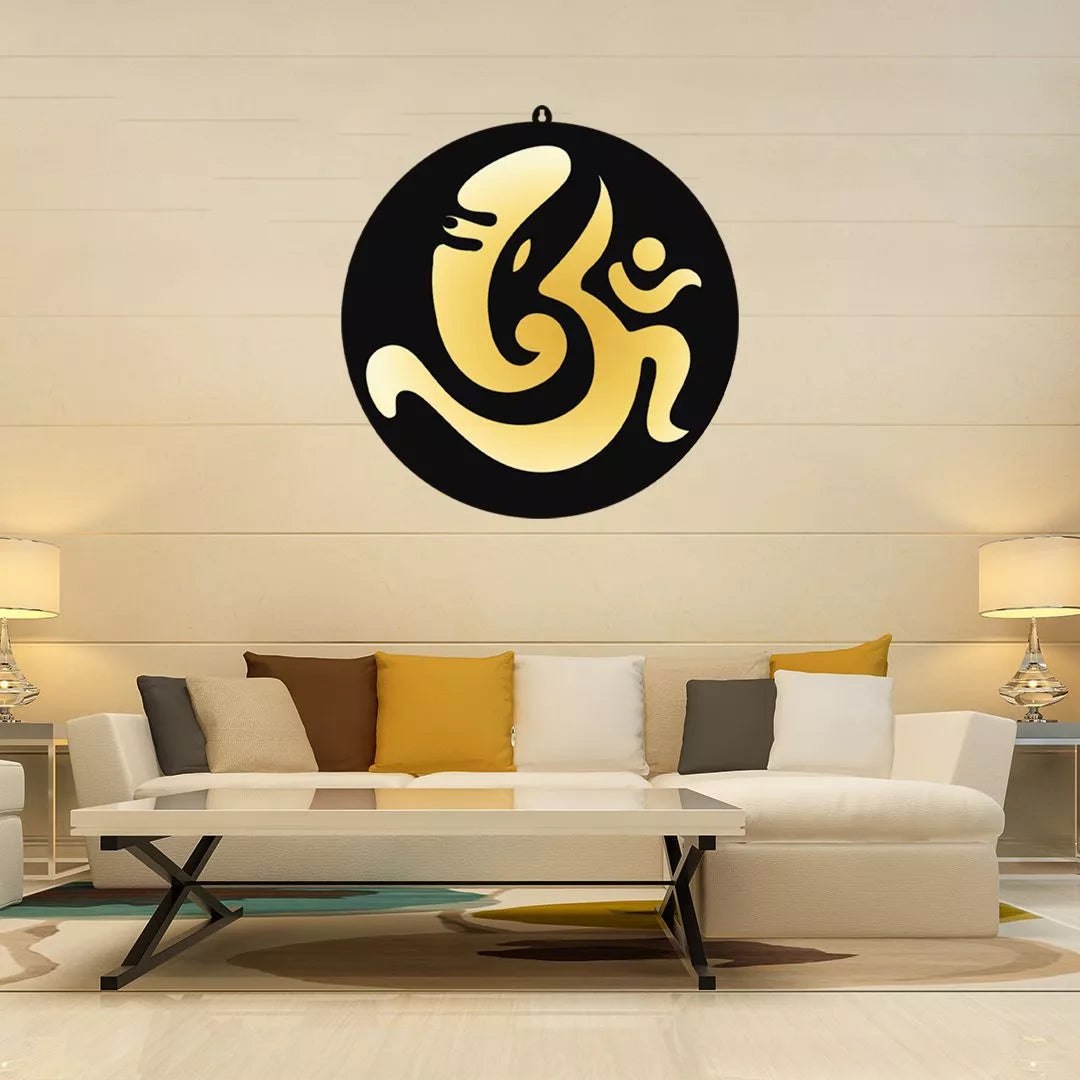 OM Ganesha LED Wall Decor Light