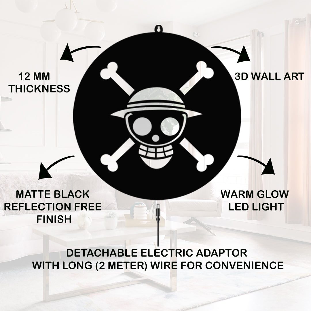 One Piece Logo 3D Illuminator