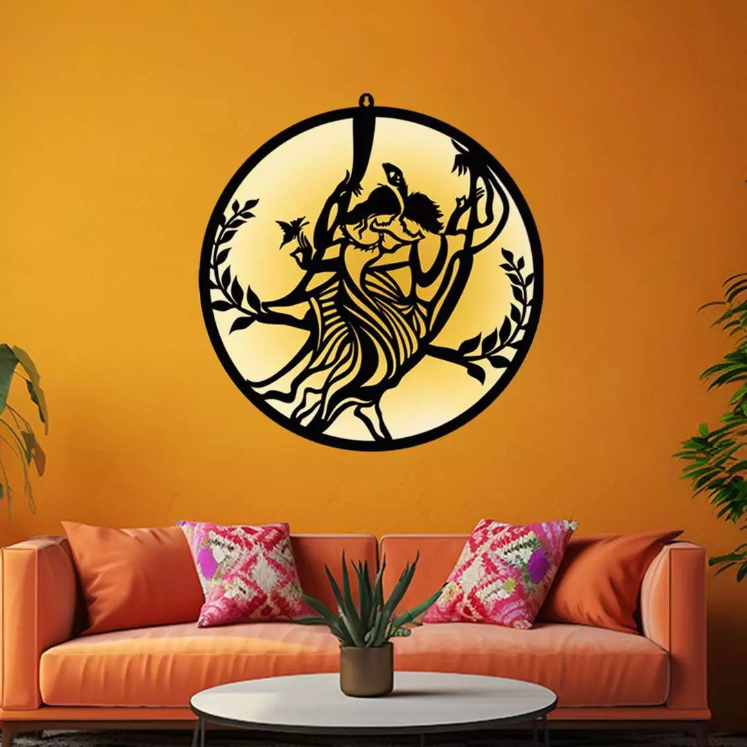 Radhe Krishna LED Wall Decor Light