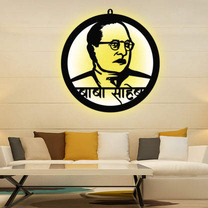 Baba Saheb Ambedkar LED Wall Decor Light
