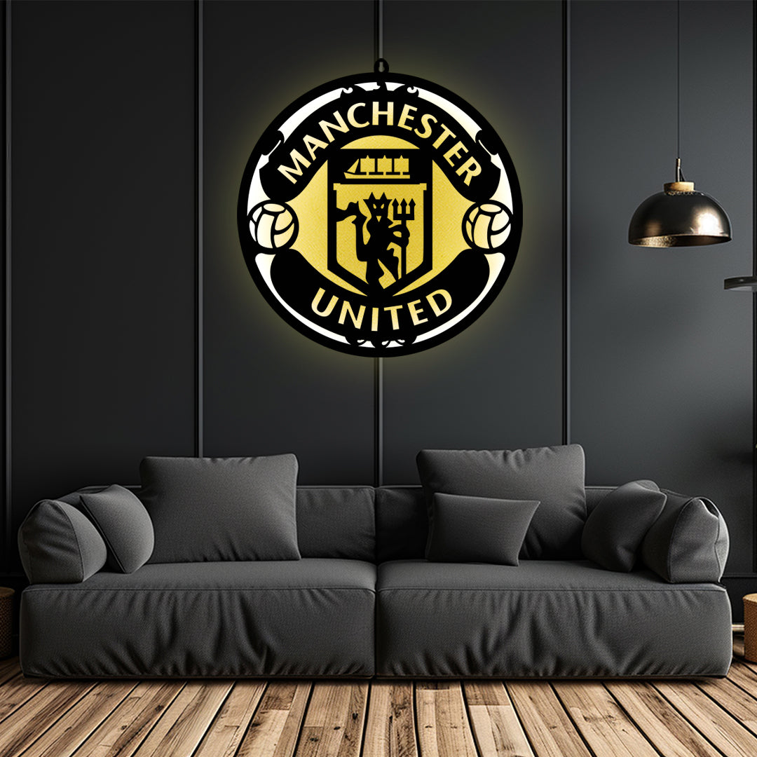 Manchester United F.C. Wall LED Wall Decor Light