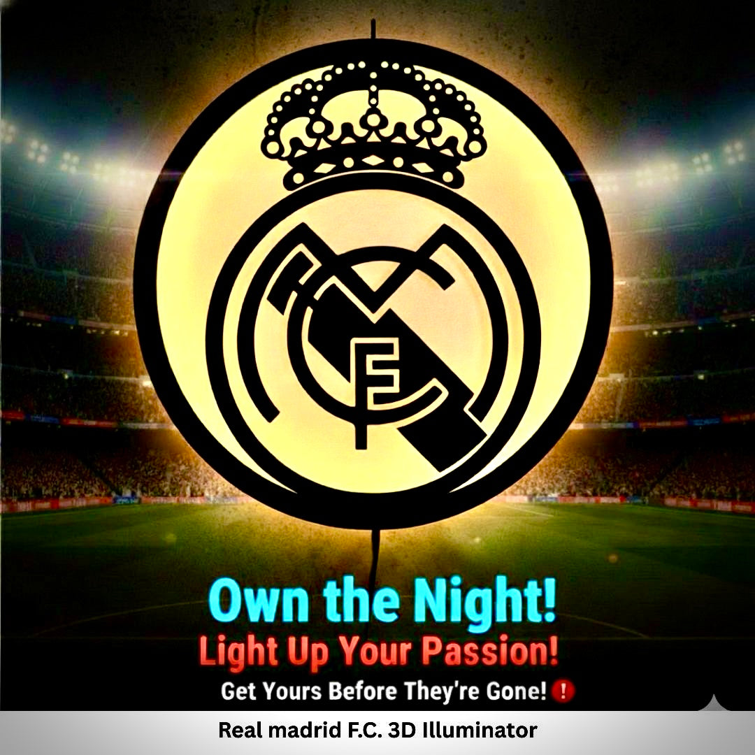 Real Madrid F.C. 3D Illuminator