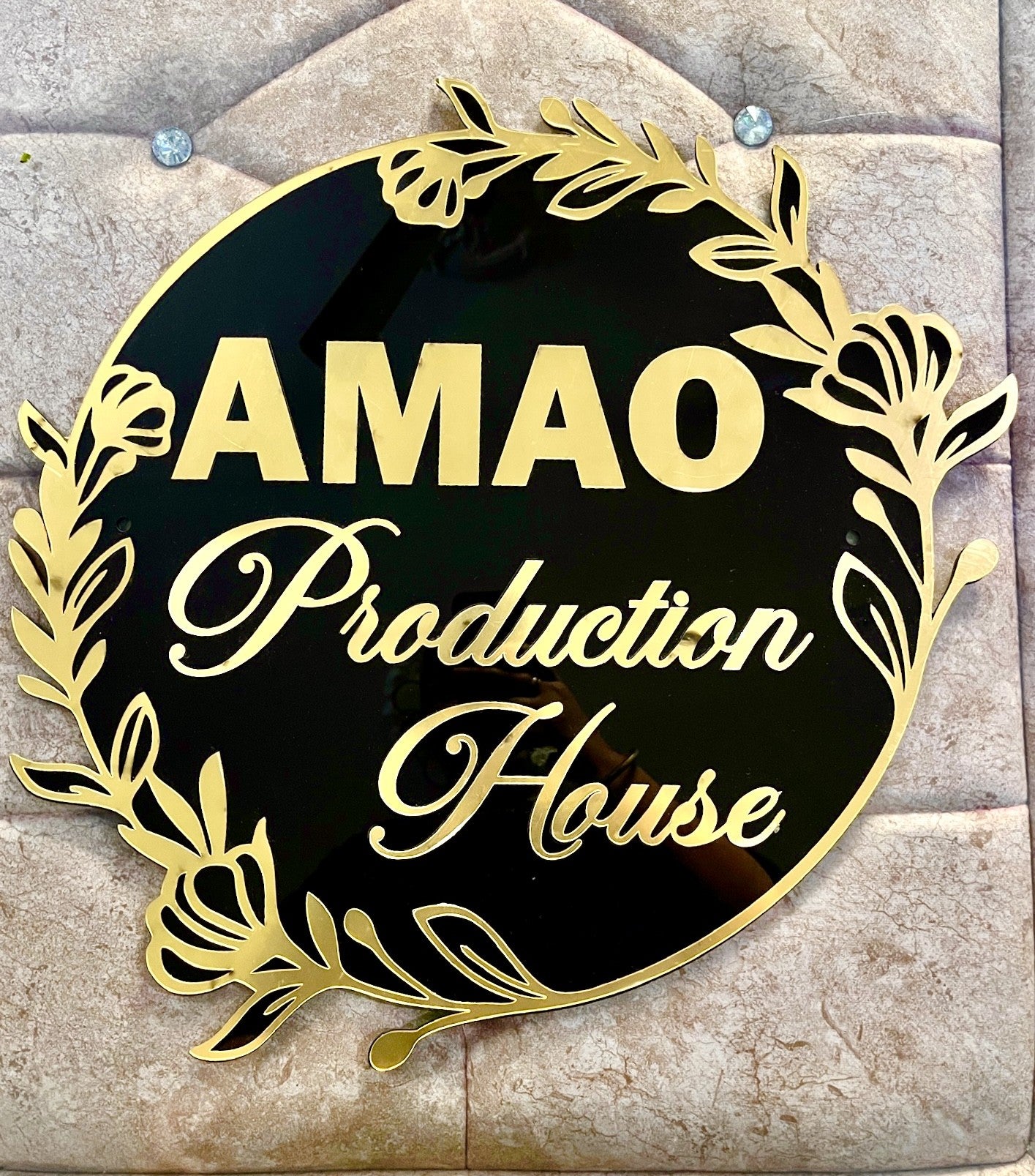 Customized Brand Logo Name Plate For Shop and Office