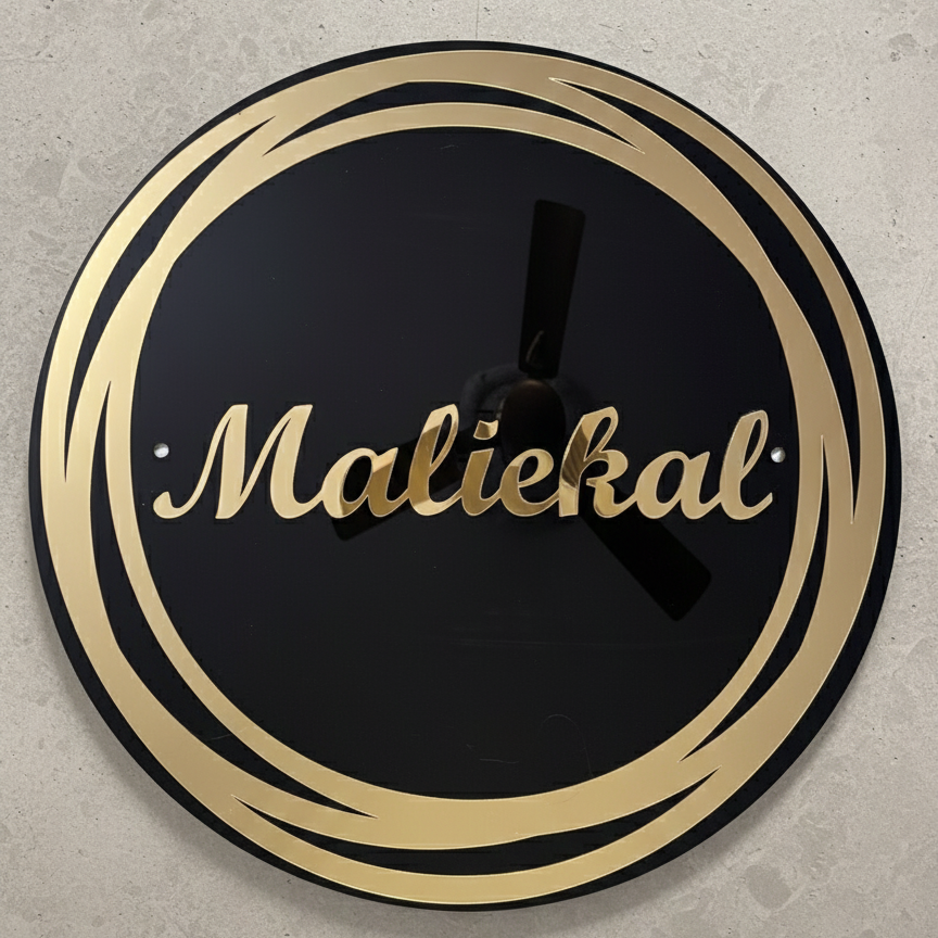 Customized Brand Logo Name Plate For Shop and Office