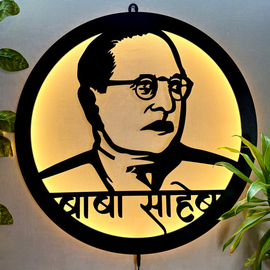 Baba Saheb Ambedkar LED Wall Decor Light