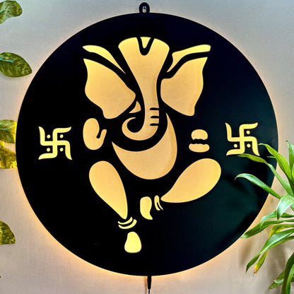 Ganesh Ji LED Wall Decor Light