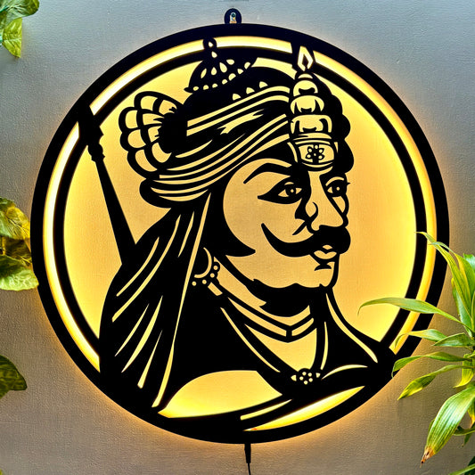 Maharana Pratap LED Wall Decor Light